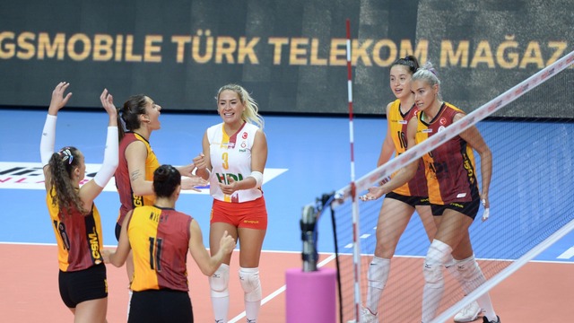 Galatasaray derbide set vermedi