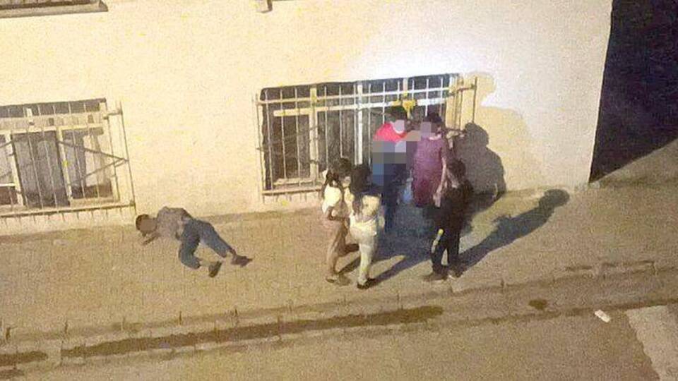 Şoke eden görüntü! Hepsi çocuk