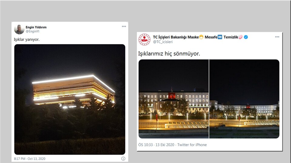 "Işıklar yanıyor" ne demek?