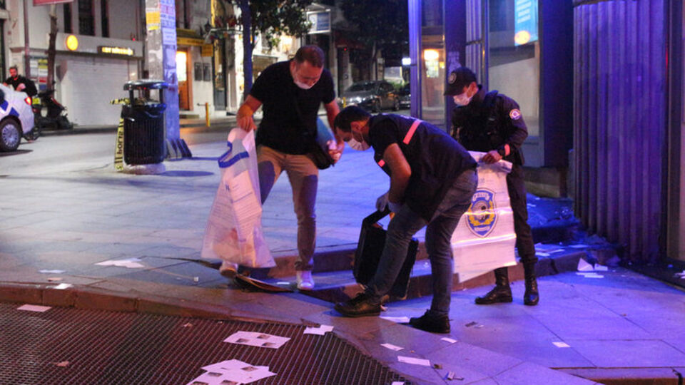 Şişli'de şüpheli çanta paniği