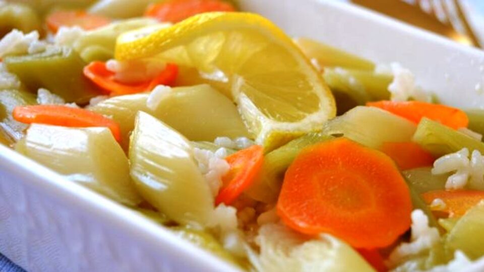 Sağlıklı ve leziz zeytinyağlı pırasa tarifi