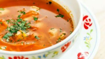 Yöresel lezzet arabaşı çorbasının yapılışı