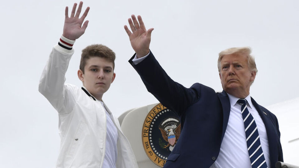 Trump'ın oğlu da korona olmuş!