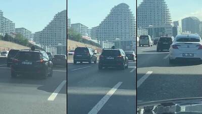 TEM'de korkutan görüntü!