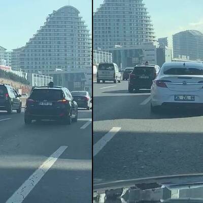 TEM'de korkutan görüntü!