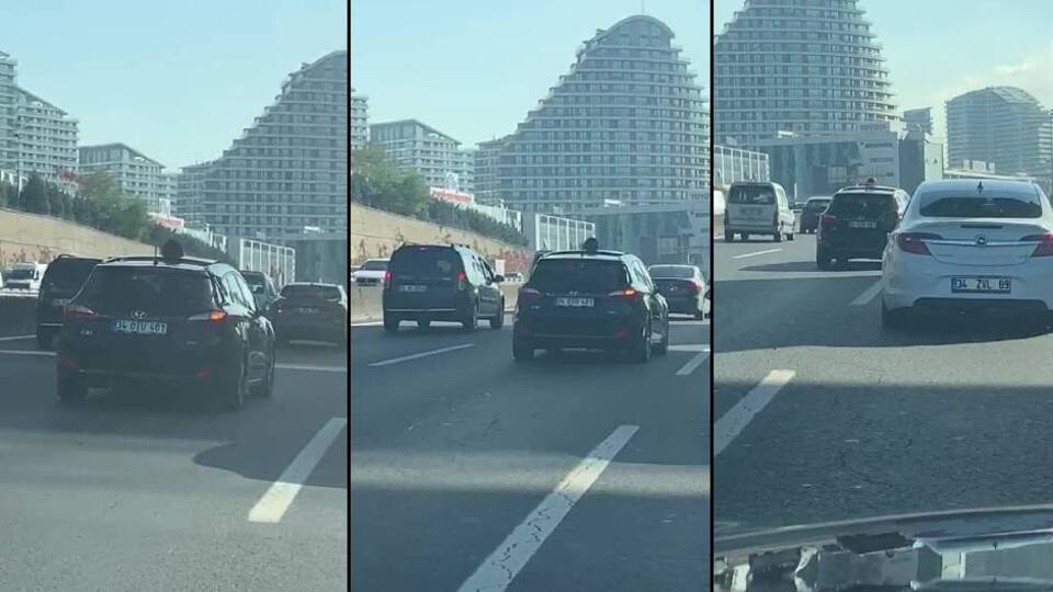 TEM'de korkutan görüntü!