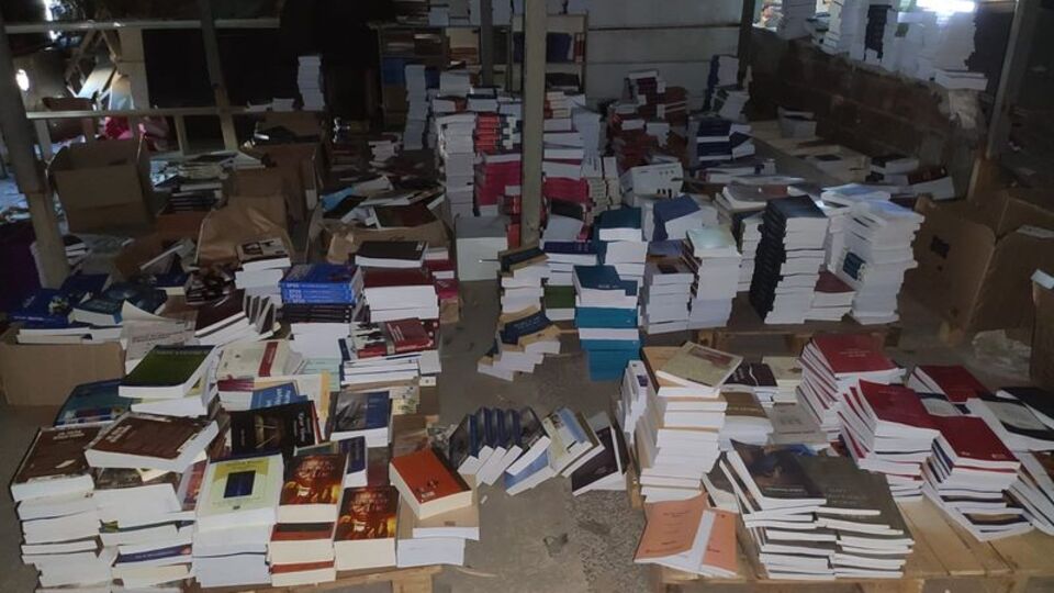 İstanbul'da korsan kitap operasyonu