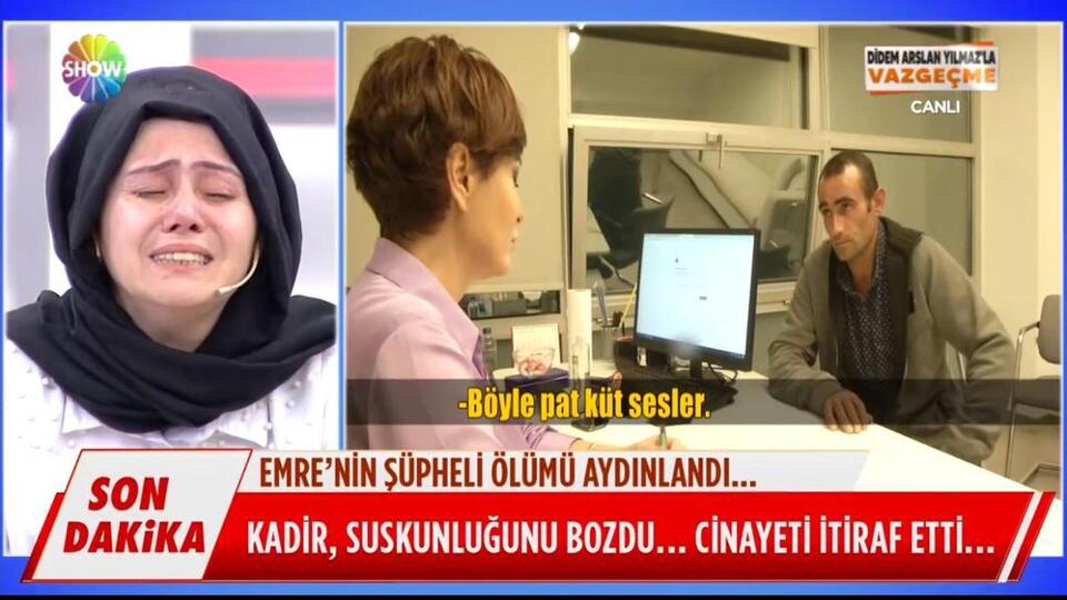 Didem Arslan Yılmaz'la Vazgeçme'de 2.cinayet itirafı!