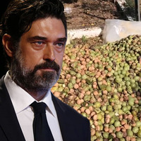 Ünlü oyuncu ceviz hasadına başladı