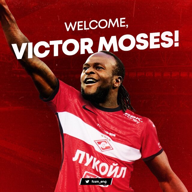 Moses, Spartak Moskova'ya kiralandı