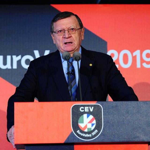 Boricic yeniden CEV başkanı