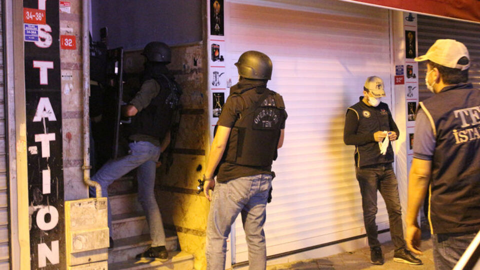 İstanbul'da eş zamanlı DEAŞ operasyonu