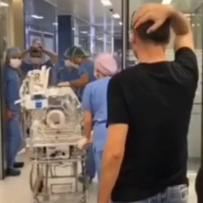 8 aylık kızı 7. kez ameliyata alındı