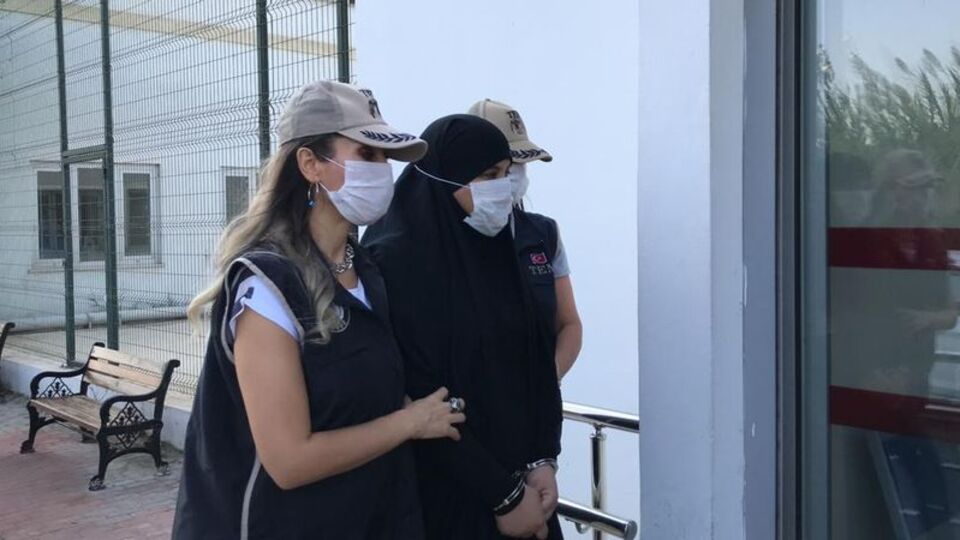 Adana'da yakalanan kadın terörist bu evde saklanmış!