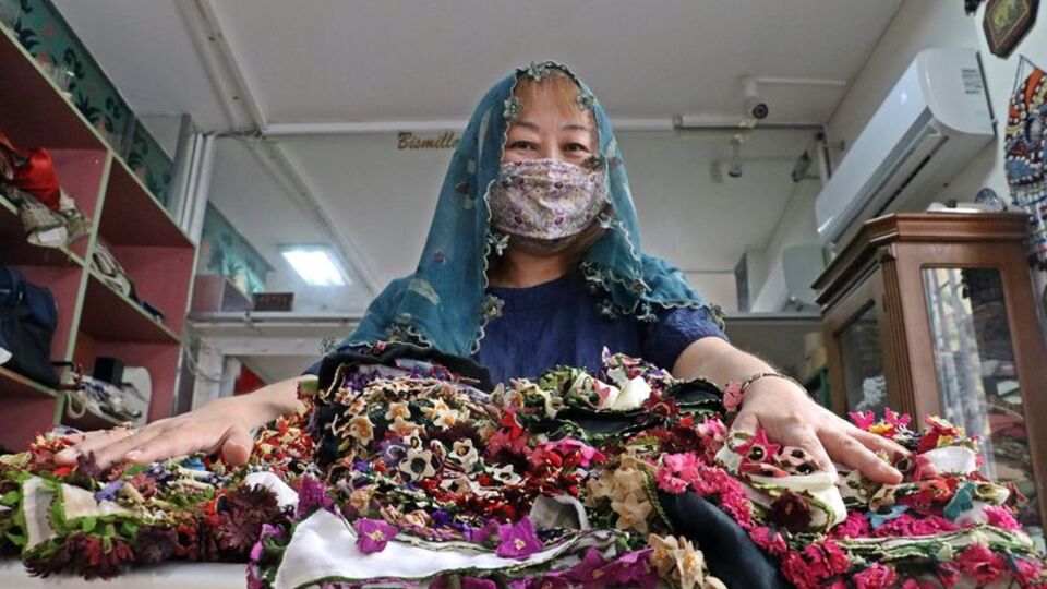 Japon gelinin dev koleksiyonunu görenler hayrete düşüyor