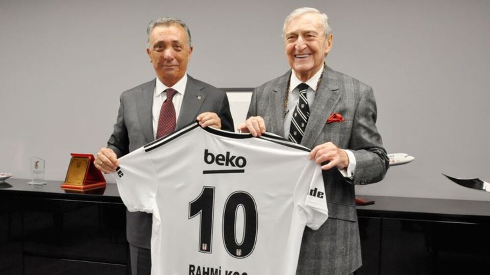 Beşiktaş'tan Rahmi Koç'a geçmiş olsun mesajı