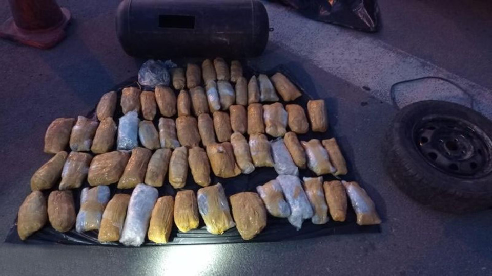 Kayseri'de 10 kilo esrar ele geçirildi