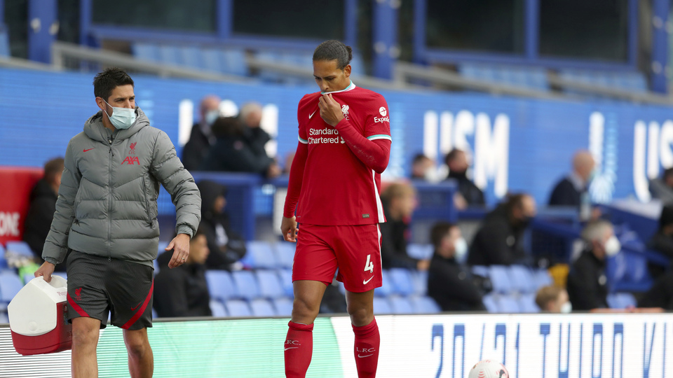 Van Dijk'ten Liverpool'a kötü haber