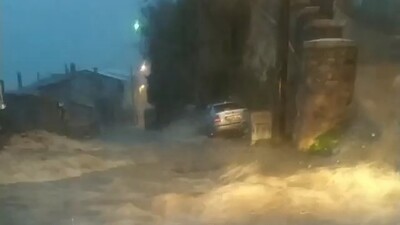 Bursa'da korkutan görüntü!