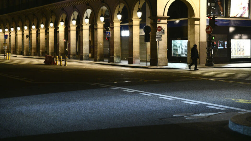 Fransa'da sokaklar boşaldı