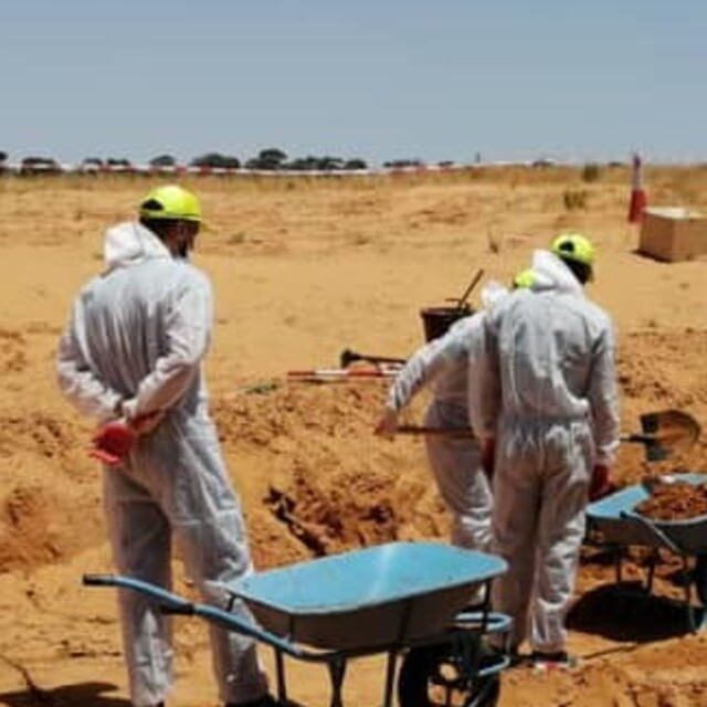 Libya'da yeni toplu mezarlar bulundu