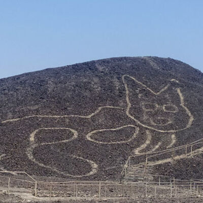 Uzaktan bakınca anlaşılıyor! Yamaçta keşfedildi