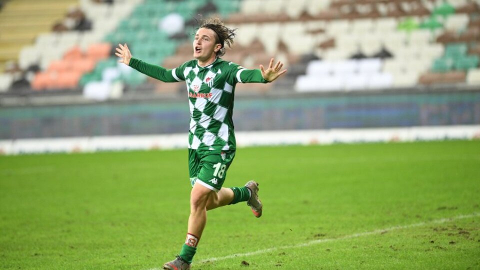Bursaspor'un yükselen değeri!