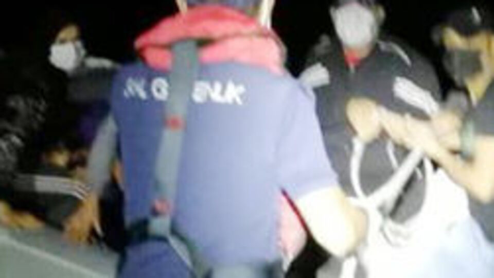 13 sığınmacı kurtarıldı