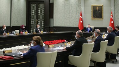 Cumhurbaşkanlığı Kabinesi toplandı