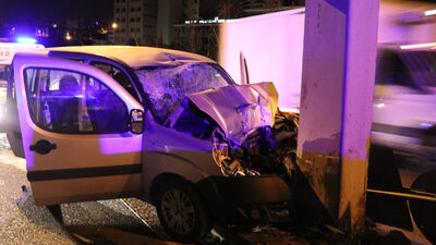 Başkent'te feci kaza!