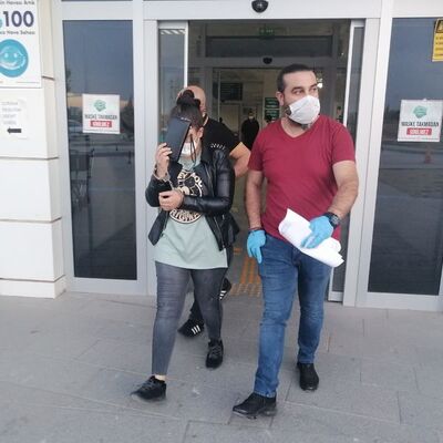 Barışmaya gelen kocasını vurdu!