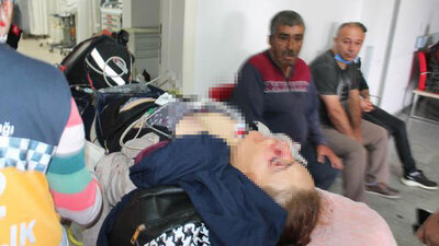 Boşanma aşamasındaydı! Çocukların önünde dehşet!