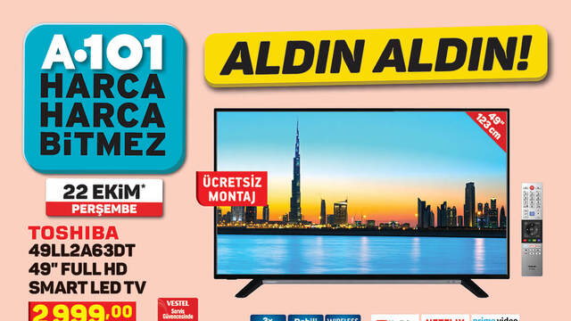 A101 22 Ekim aktüel ürünler kataloğu çıkıyor