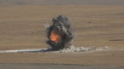 Yerli silahlardan tam isabet