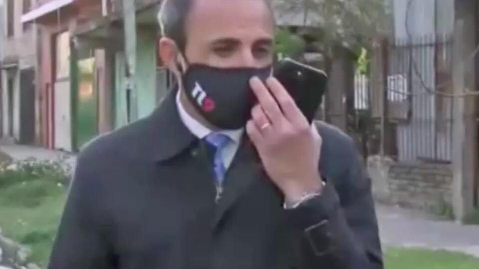 Arjantin'de canlı yayında soyuldu, kameraman kaydetti!