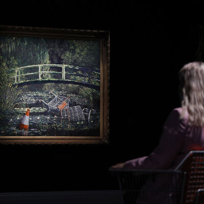 Banksy'nin tablosuna rekor fiyat