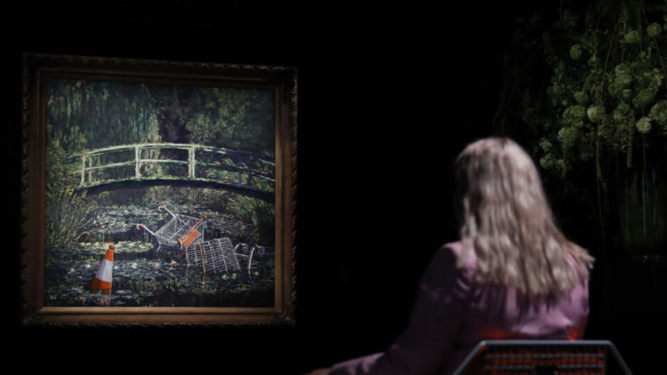 Banksy'nin tablosuna rekor fiyat