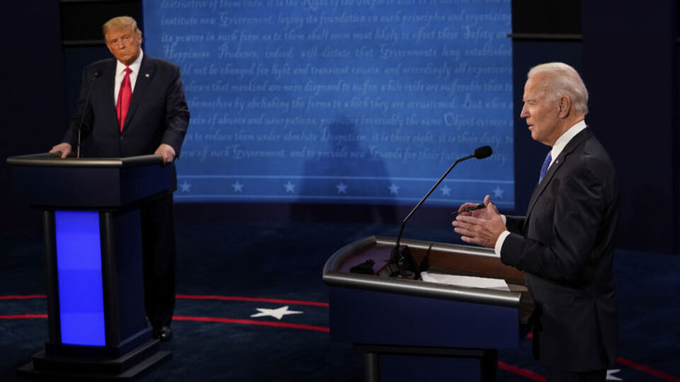 Trump ve Biden'dan seçimler öncesi son düello!