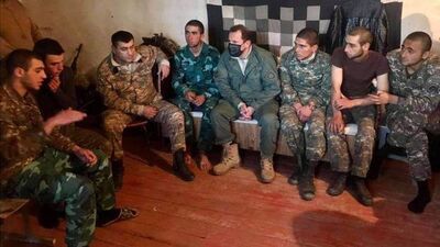 Karabağ'da PKK'lı teröristlere Azerbaycan üniforması giydirildi