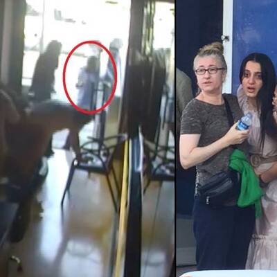 Dehşet anları ortaya çıktı!