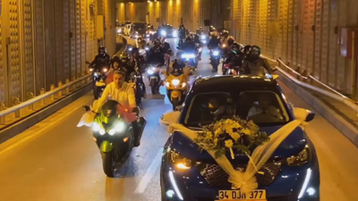 Düğün konvoyunda terör estiren magandalar yakalandı!