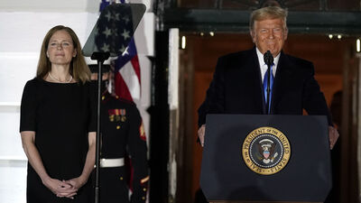 Trump'tan Yüksek Mahkeme'ye 3'üncü atama!