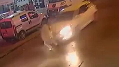 Çarptı inip baktı! Sonrası akılalmaz!