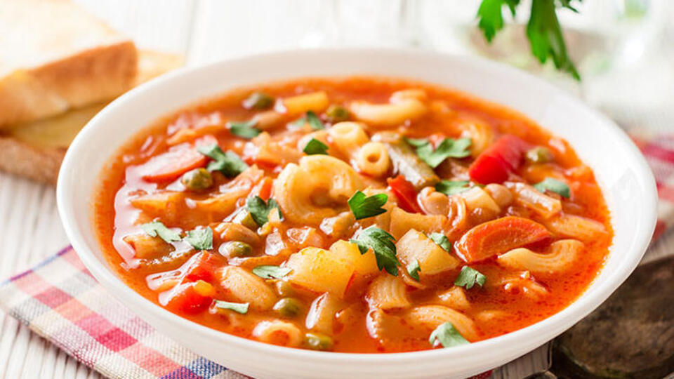 Minestrone Çorbası nasıl yapılır?