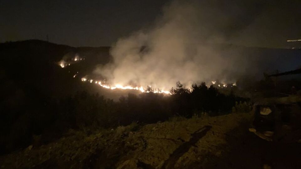 Hatay'da makilik alan yangını kontrol altında