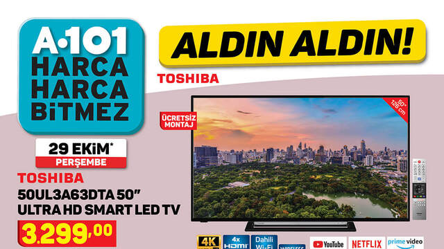 A101 29 Ekim aktüel ürünler kataloğu