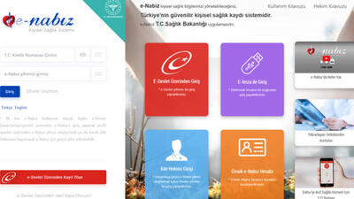 E-Nabız'a nasıl girilir?