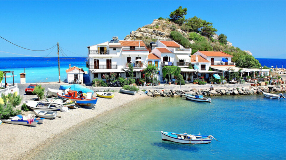 Sisam Adası nerede?