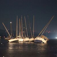 Deprem sonrası denizde ürperten görüntü