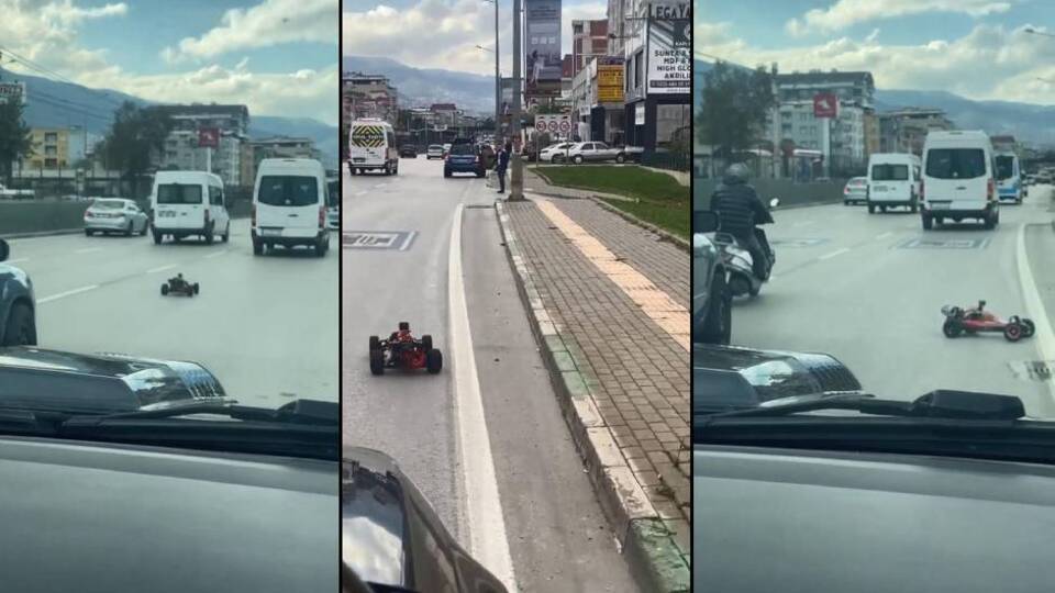 Eşinin gazına geldi, ehliyetinden oldu